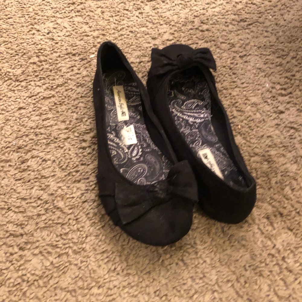 Black flats